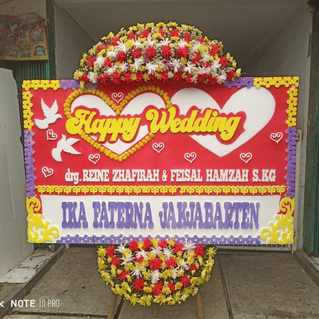 Karangan Bunga Papan