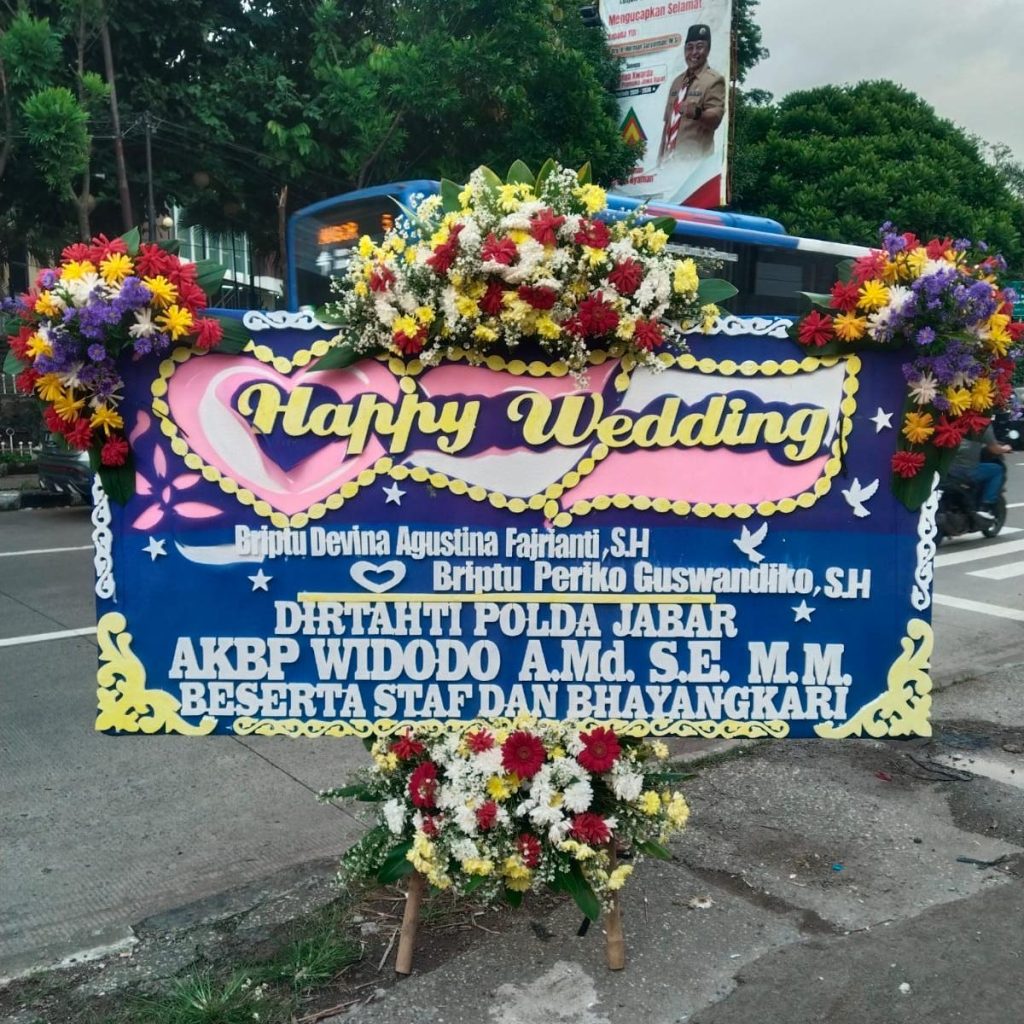 Karangan Bunga papan