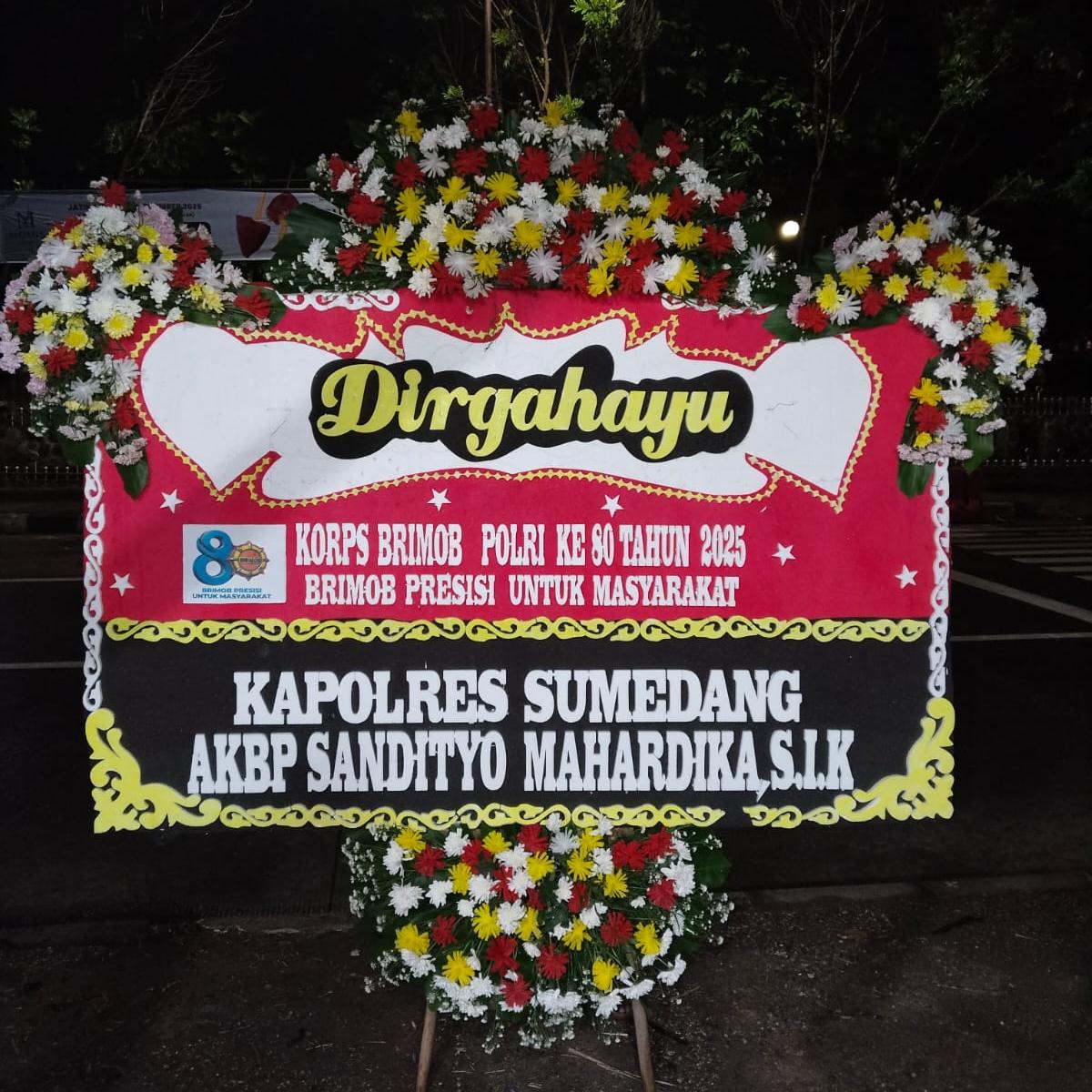 Standing Flower Ucapan Selamat