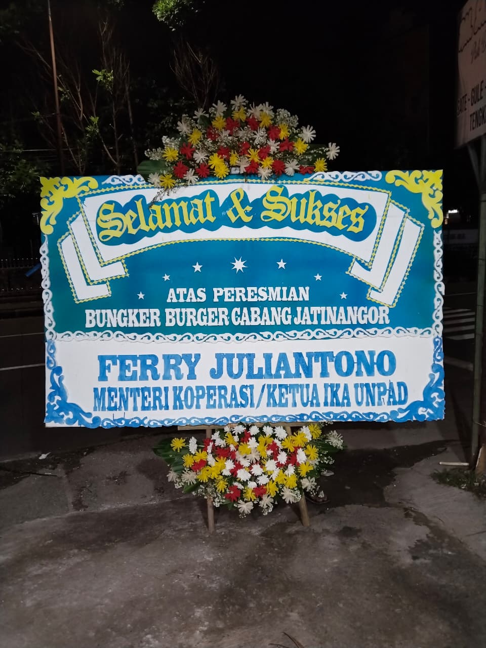 Bunga Papan Rumah Sakit