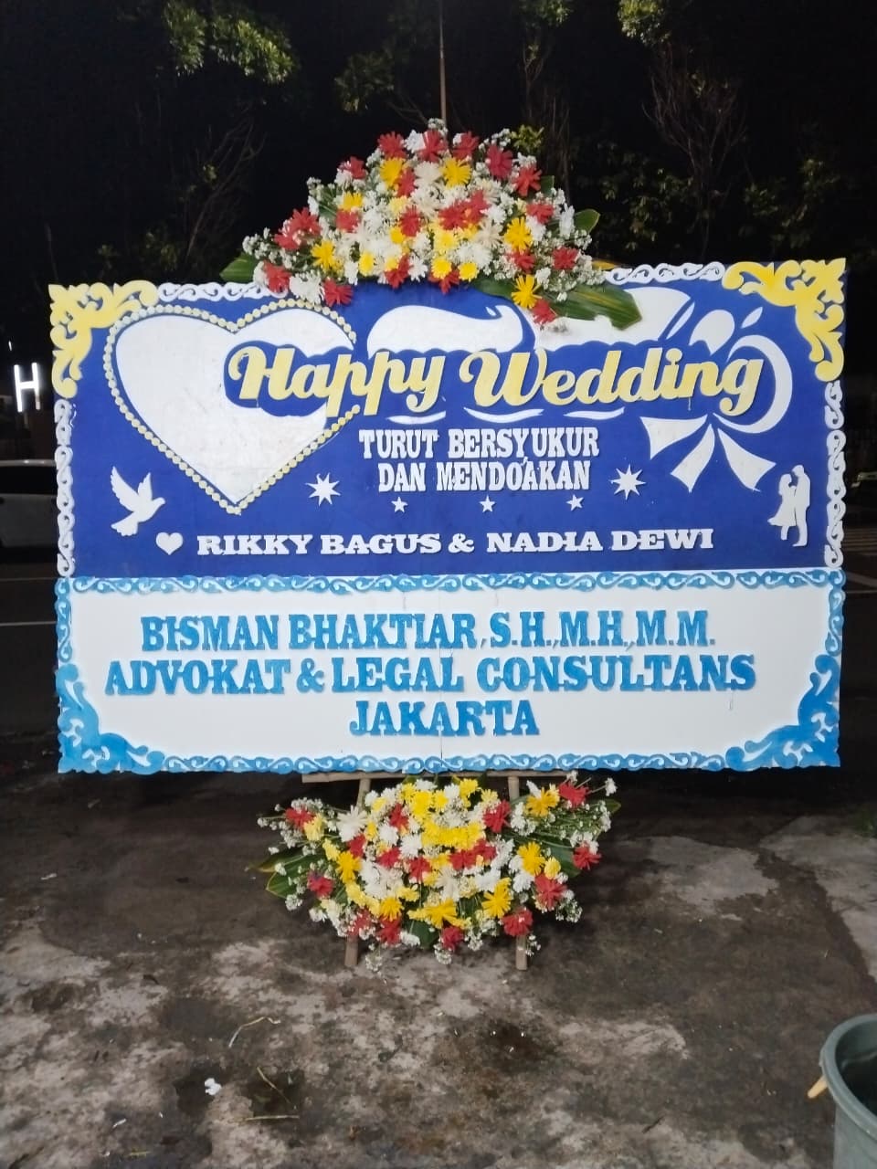 Bunga Papan Mabes Brimob Polda Jabar